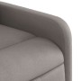 Sillón reclinable de masaje eléctrico tela gris taupe de , Sillones - Ref: Foro24-3206697, Precio: 250,92 €, Descuento: %