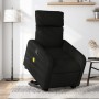 Black Fabric Liftable Massage Recliner by , Armchairs - Ref: Foro24-3206710, Price: 254,10 €, Discount: %