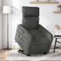 Sillón de masaje eléctrico reclinable elevable tela gris oscuro de , Sillones - Ref: Foro24-3206727, Precio: 300,04 €, Descue...