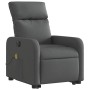 Sillón de masaje eléctrico reclinable elevable tela gris oscuro de , Sillones - Ref: Foro24-3206727, Precio: 300,04 €, Descue...