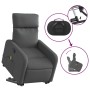 Sillón de masaje eléctrico reclinable elevable tela gris oscuro de , Sillones - Ref: Foro24-3206727, Precio: 300,04 €, Descue...