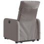 Sillón de masaje eléctrico reclinable elevable tela taupé de , Sillones - Ref: Foro24-3206733, Precio: 296,99 €, Descuento: %