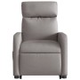 Liftable reclining electric massage chair taupe fabric by , Armchairs - Ref: Foro24-3206733, Price: 303,12 €, Discount: %