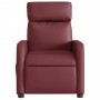 Sillón de masaje reclinable de cuero artificial rojo tinto de , Sillones - Ref: Foro24-3206746, Precio: 226,99 €, Descuento: %