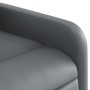 Sillón reclinable elevable cuero artificial gris de , Sillones - Ref: Foro24-3206752, Precio: 267,71 €, Descuento: %