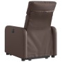 Sillón reclinable elevable eléctrico de cuero sintético marrón de , Sillones - Ref: Foro24-3206765, Precio: 339,99 €, Descuen...