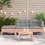 2-seater garden sofa with cushions and footrest by , Modular outdoor sofas - Ref: Foro24-838175, Price: 237,99 €, Discount: %