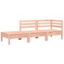 2-seater garden sofa with cushions and footrest by , Modular outdoor sofas - Ref: Foro24-838175, Price: 237,99 €, Discount: %