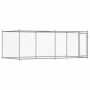 Dog cage with gray galvanized steel door 4x2x1.5 m by , Dog kennels and fences - Ref: Foro24-3209578, Price: 217,99 €, Discou...