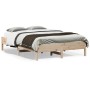 Estructura de cama madera maciza de pino 120x190 cm de , Camas y somieres - Ref: Foro24-842722, Precio: 83,38 €, Descuento: %