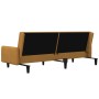 Brown velvet 2-seater sofa bed by , Sofas - Ref: Foro24-375782, Price: 248,99 €, Discount: %