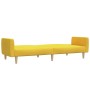 2 seater yellow fabric sofa bed by , Sofas - Ref: Foro24-375789, Price: 246,25 €, Discount: %