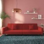 2-seater sofa bed with two red velvet pillows by , Sofas - Ref: Foro24-375922, Price: 248,59 €, Discount: %