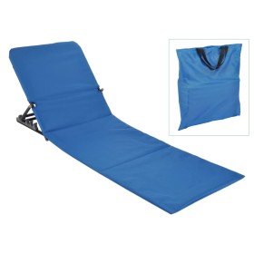 HI Blue PVC folding beach chair mat by , Loungers - Ref: Foro24-423979, Price: 33,99 €, Discount: %