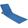 HI Blue PVC folding beach chair mat by , Loungers - Ref: Foro24-423979, Price: 33,07 €, Discount: %