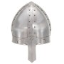 Antiker mittelalterlicher Ritterhelm Replik LARP Stahl Silber von , Sammelwaffen - Ref: Foro24-286216, Preis: 47,69 €, Rabatt: %