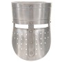 Réplica de casco de caballero medieval antiguo LARP acero plata de , Armas coleccionables - Ref: Foro24-286221, Precio: 63,33...