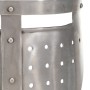 Réplica de casco de caballero medieval antiguo LARP acero plata de , Armas coleccionables - Ref: Foro24-286221, Precio: 63,33...