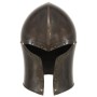 Réplica de casco de caballero medieval antiguo LARP acero plata de , Armas coleccionables - Ref: Foro24-286237, Precio: 60,09...