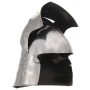 Réplica de casco de caballero medieval antiguo LARP acero plata de , Armas coleccionables - Ref: Foro24-286214, Precio: 68,89...