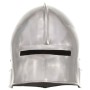 Antique medieval knight helmet replica LARP steel silver by , Collectible weapons - Ref: Foro24-286214, Price: 68,89 €, Disco...