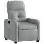 Light Gray Fabric Recliner by , Armchairs - Ref: Foro24-374197, Price: 206,99 €, Discount: %