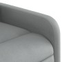 Light Gray Fabric Recliner by , Armchairs - Ref: Foro24-374197, Price: 206,99 €, Discount: %