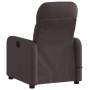 Sillón de masaje reclinable de tela marrón oscuro de , Sillones - Ref: Foro24-374211, Precio: 224,12 €, Descuento: %