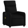 Black Fabric Massage Recliner by , Armchairs - Ref: Foro24-374176, Price: 193,55 €, Discount: %