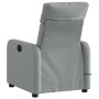 Sillón reclinable de masaje de tela gris claro de , Sillones - Ref: Foro24-374174, Precio: 194,33 €, Descuento: %