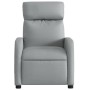 Sillón reclinable de masaje de tela gris claro de , Sillones - Ref: Foro24-374174, Precio: 194,33 €, Descuento: %