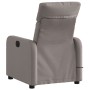 Sillón de masaje reclinable de tela gris taupé de , Sillones - Ref: Foro24-374181, Precio: 212,36 €, Descuento: %