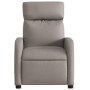 Sillón de masaje reclinable de tela gris taupé de , Sillones - Ref: Foro24-374181, Precio: 212,36 €, Descuento: %