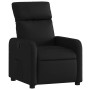 Sillón reclinable de cuero sintético negro de , Sillones - Ref: Foro24-374183, Precio: 211,99 €, Descuento: %