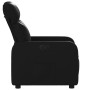 Sillón reclinable de cuero sintético negro de , Sillones - Ref: Foro24-374183, Precio: 211,99 €, Descuento: %