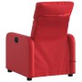 Sillón de masaje reclinable cuero sintético rojo de , Sillones - Ref: Foro24-374195, Precio: 188,99 €, Descuento: %