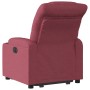 Sillón eléctrico reclinable elevable de tela rojo tinto de , Sillones - Ref: Foro24-3206666, Precio: 348,99 €, Descuento: %