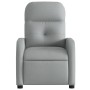 Electric recliner light gray fabric by , Armchairs - Ref: Foro24-3206777, Price: 217,01 €, Discount: %