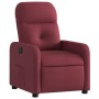 Red Fabric Electric Recliner by , Armchairs - Ref: Foro24-3206780, Price: 253,99 €, Discount: %