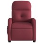 Sillón de masaje reclinable eléctrico tela rojo tinto de , Sillones - Ref: Foro24-3206789, Precio: 261,70 €, Descuento: %