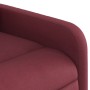 Sillón de masaje reclinable eléctrico tela rojo tinto de , Sillones - Ref: Foro24-3206789, Precio: 261,70 €, Descuento: %