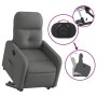 Sillón reclinable elevable de tela gris oscuro de , Sillones - Ref: Foro24-3206796, Precio: 257,99 €, Descuento: %