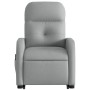 Sillón de masaje reclinable de pie de tela gris claro de , Sillones - Ref: Foro24-3206804, Precio: 248,99 €, Descuento: %