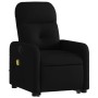 Black Fabric Liftable Massage Recliner by , Armchairs - Ref: Foro24-3206806, Price: 268,21 €, Discount: %