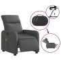 Sillón reclinable de masaje eléctrico tela gris oscuro de , Sillones - Ref: Foro24-3206691, Precio: 233,84 €, Descuento: %