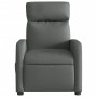 Electric massage recliner dark gray fabric by , Armchairs - Ref: Foro24-3206691, Price: 233,84 €, Discount: %