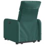 Silla de masaje reclinable de pie de tela verde oscura de , Sillones - Ref: Foro24-3206714, Precio: 263,99 €, Descuento: %