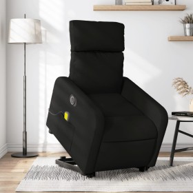 Black Fabric Liftable Reclining Electric Massage Chair by , Armchairs - Ref: Foro24-3206728, Price: 295,55 €, Discount: %