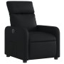 Sillón reclinable eléctrico de cuero sintético negro de , Sillones - Ref: Foro24-3206735, Precio: 253,72 €, Descuento: %