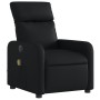 Black synthetic leather electric reclining massage chair by , Armchairs - Ref: Foro24-3206742, Price: 232,73 €, Discount: %